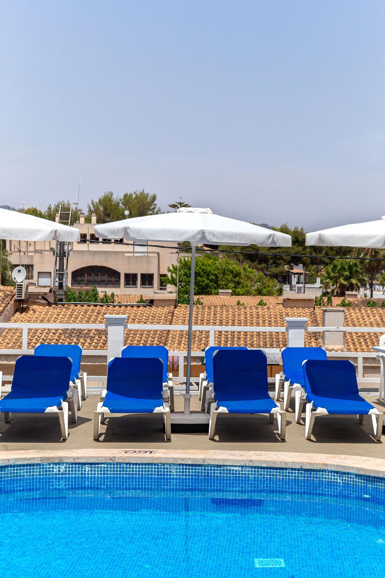 Hostal Residencia San Francisco Porto Colom Exterior foto