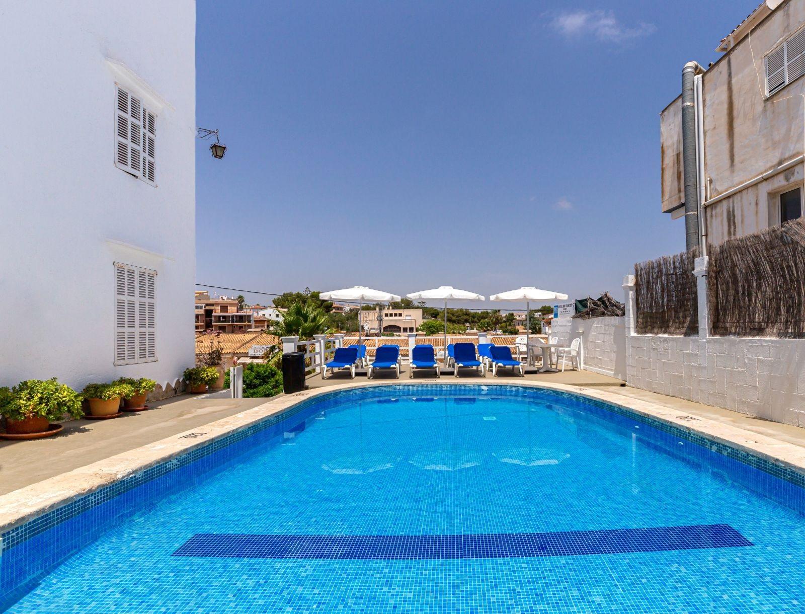 Hostal Residencia San Francisco Porto Colom Exterior foto
